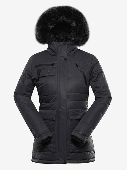 ALPINE PRO Női ptx membrános dzseki ALPINE PRO WERDA dk.true szürke