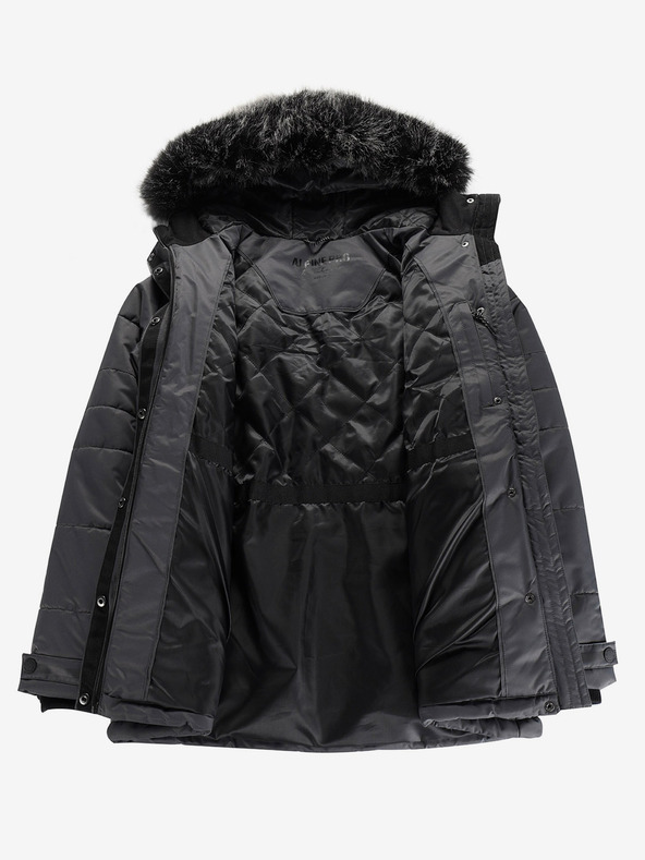 ALPINE PRO Női ptx membrános dzseki ALPINE PRO WERDA dk.true szürke