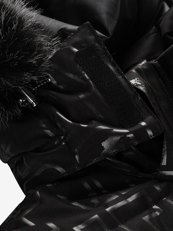 ALPINE PRO Női sí dzseki ptx snow membránnal ALPINE PRO DAMA fekete