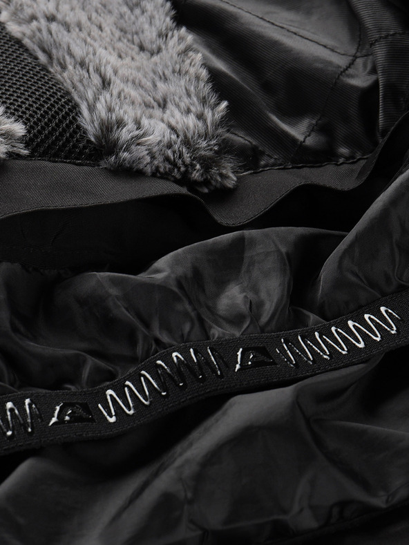 ALPINE PRO Női sí dzseki ptx snow membránnal ALPINE PRO DAMA fekete