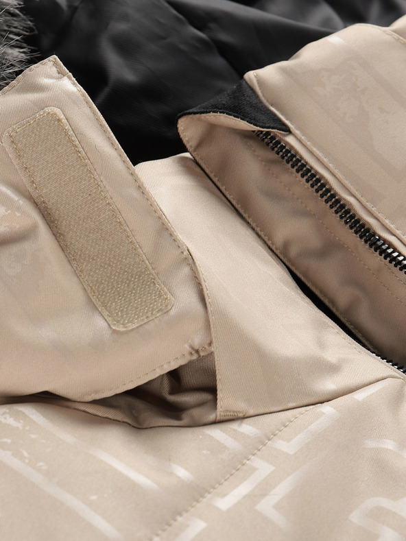 ALPINE PRO Női sí dzseki ptx membránnal hó ALPINE PRO DAMA fehér bors