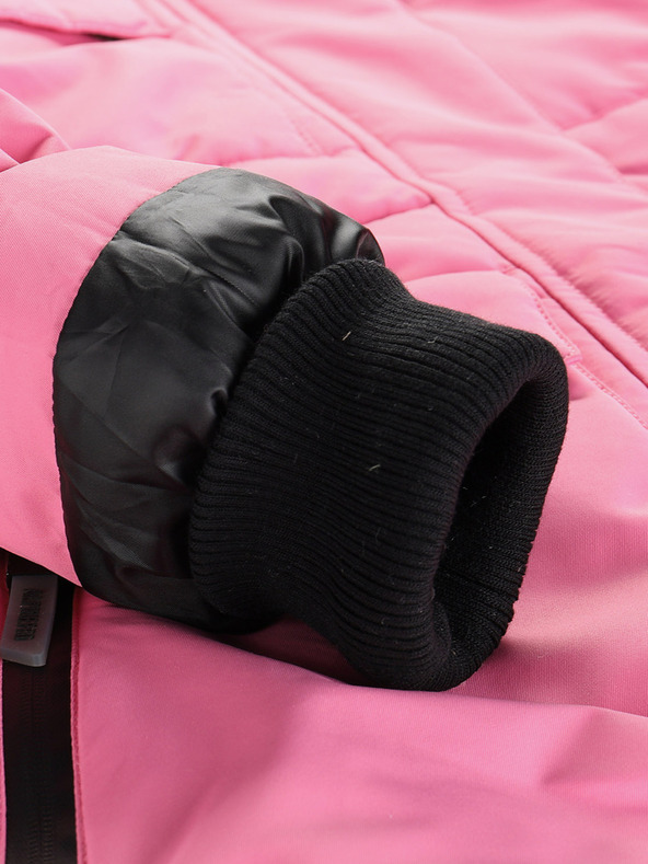 ALPINE PRO Női kabát membránnal ptx ALPINE PRO WERDA rózsaszín kozmosz