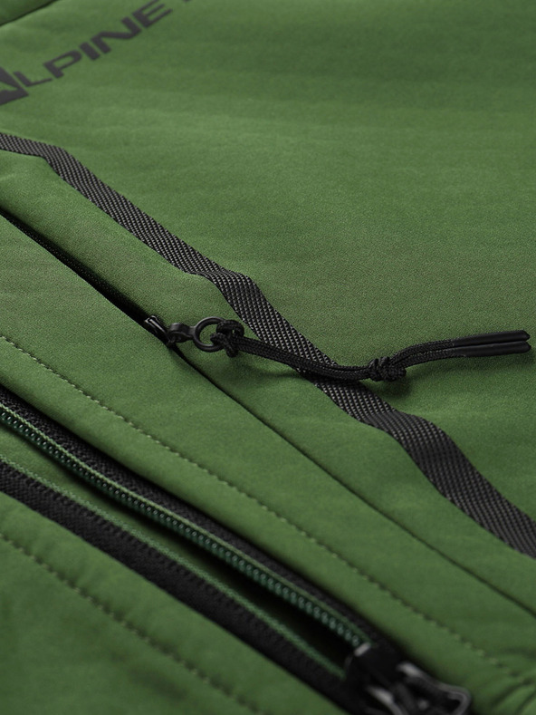 ALPINE PRO Zöld férfi Alpine Pro Hoor Hoor softshell kabát membránnal