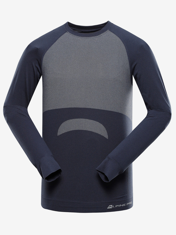 ALPINE PRO Férfi funkcionális fehérnemű - póló ALPINE PRO AMBOS hangulat indigó színben