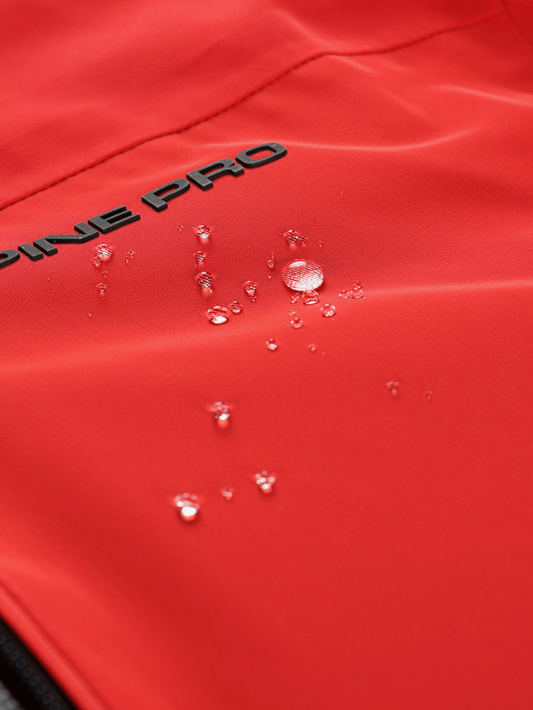 ALPINE PRO Férfi sí dzseki ptx hó membránnal ALPINE PRO REAS olimpic red