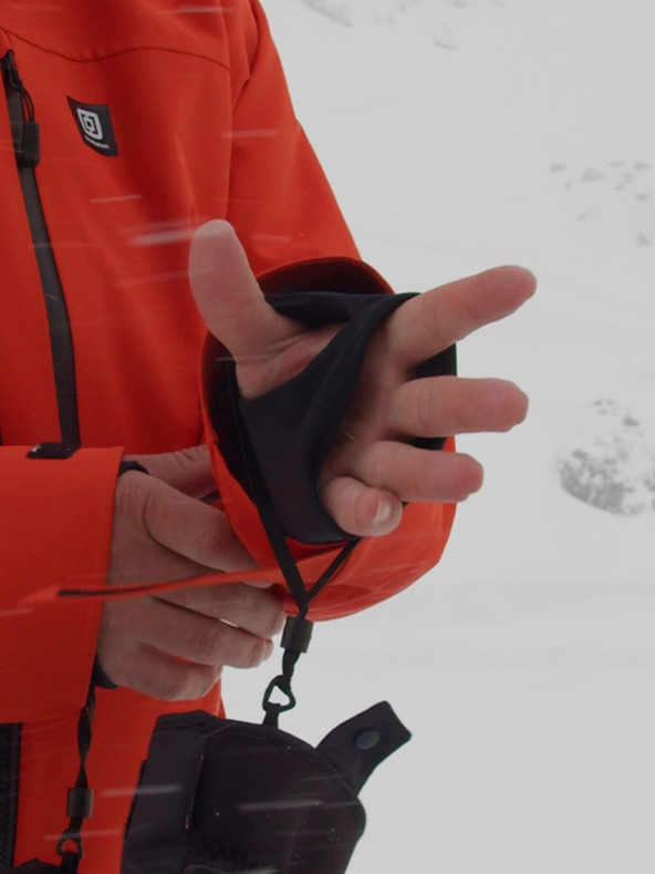 Horsefeathers Terra 3 rétegű kabát - vörös agyag Horsefeathers