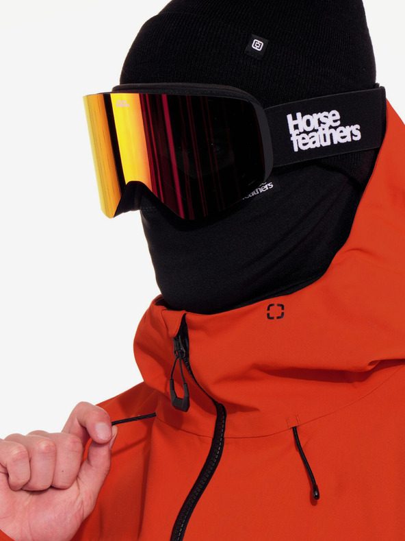 Horsefeathers Terra 3 rétegű kabát - vörös agyag Horsefeathers