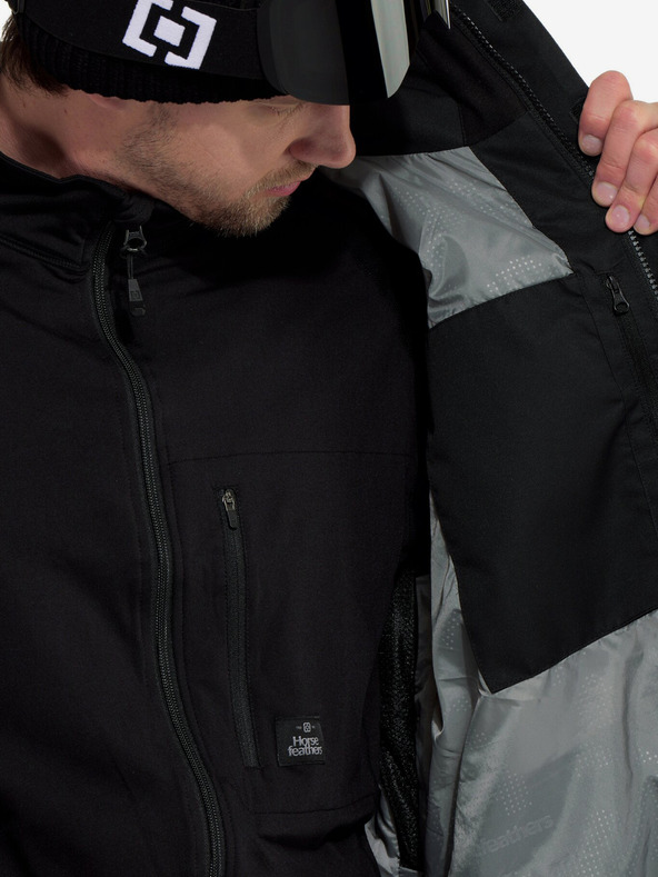 Horsefeathers Envoy kabát - sivatagi terepszínű/fekete Horsefeathers