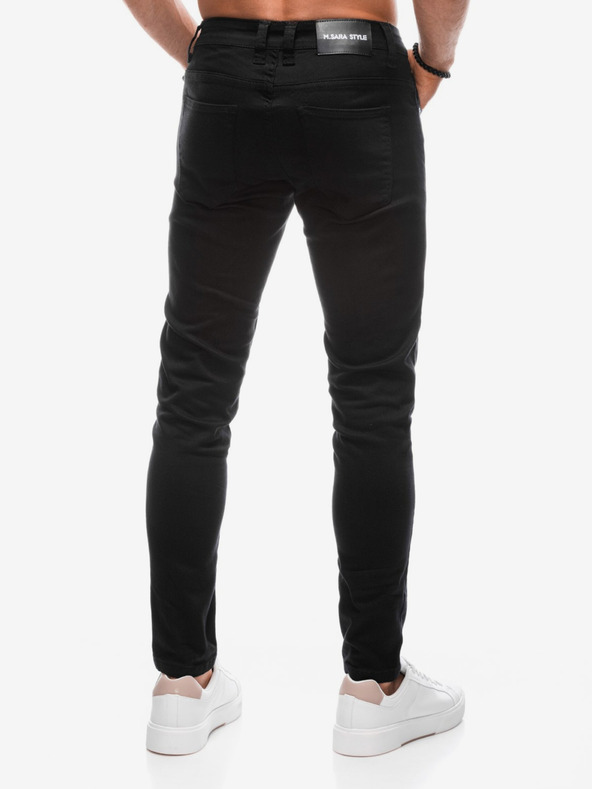 Edoti Fekete férfi slim fit farmer Edoti