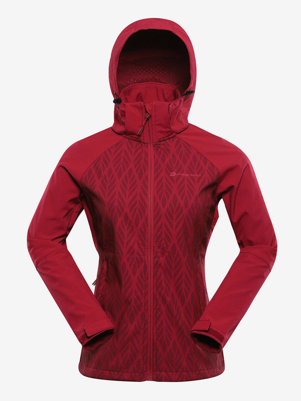 ALPINE PRO Rózsaszín és lila női softshell dzseki membránnal Alpine Pro Hoora