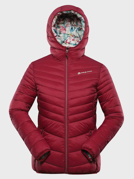 ALPINE PRO Lila és rózsaszín női Hi-Therm megfordítható dzseki Alpine Pro Eroma