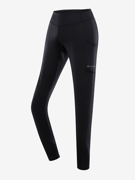 ALPINE PRO Női hűvös-száraz leggings ALPINE PRO GERWA fekete