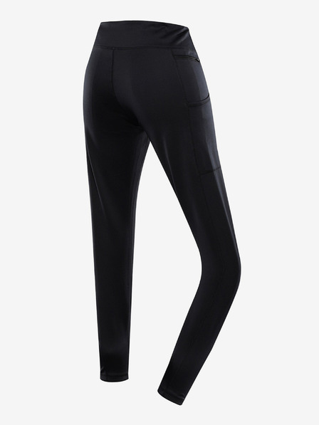 ALPINE PRO Női hűvös-száraz leggings ALPINE PRO GERWA fekete