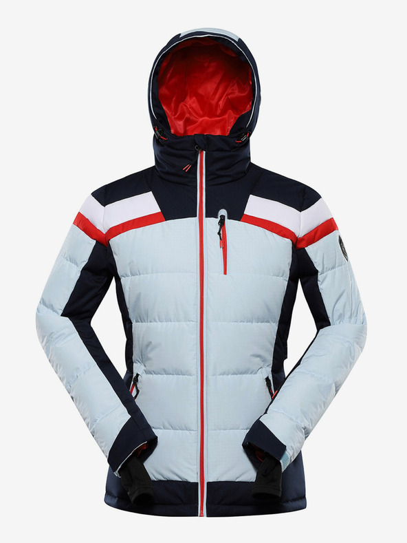 ALPINE PRO Női pehelypaplan síelős dzseki ptx membránnal ALPINE PRO FERERA nantucket breeze