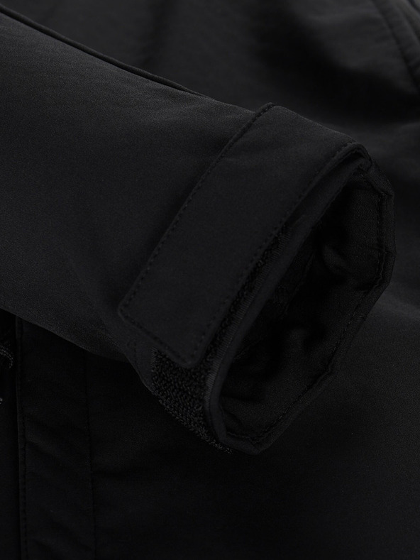 ALPINE PRO Fekete női softshell kabát membránnal Alpine Pro Hoora