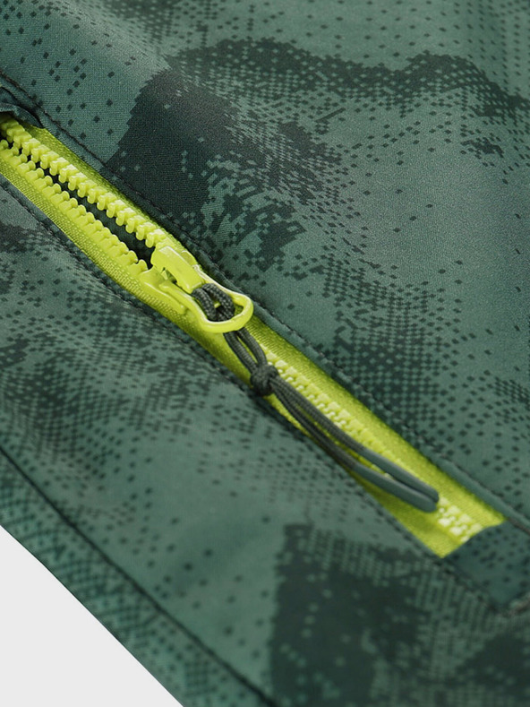 ALPINE PRO Zöld gyermek softshell dzseki membránnal Alpine Pro Ezoro