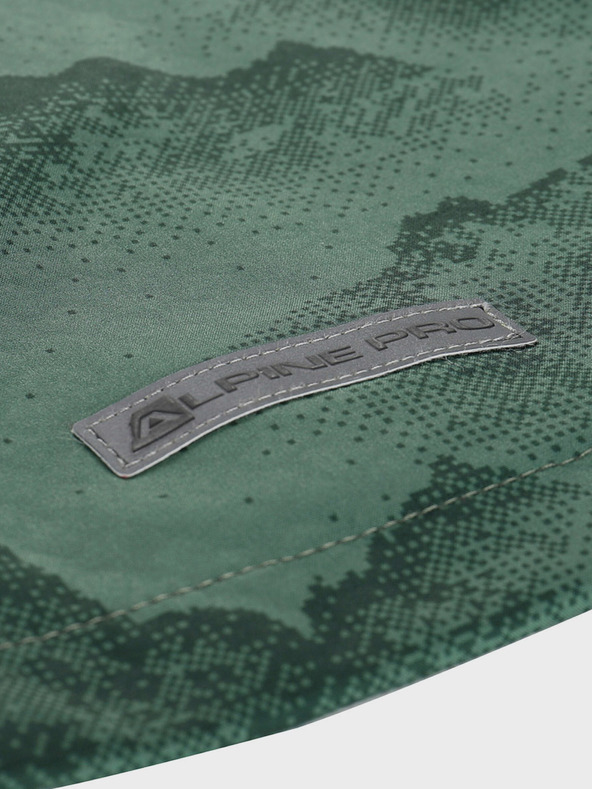 ALPINE PRO Zöld gyermek softshell dzseki membránnal Alpine Pro Ezoro