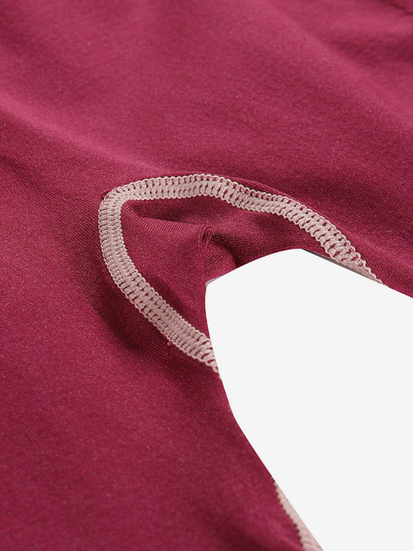 ALPINE PRO Sötét rózsaszín Női funkcionális fehérnemű Alpine Pro Lessa nadrág