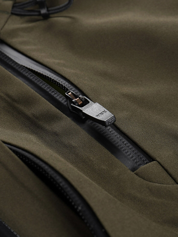 ALPINE PRO Sötétzöld női softshell kabát membránnal Alpine Pro Jerda