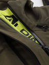 ALPINE PRO Sötétzöld női softshell kabát membránnal Alpine Pro Jerda