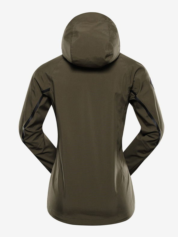 ALPINE PRO Sötétzöld női softshell kabát membránnal Alpine Pro Jerda