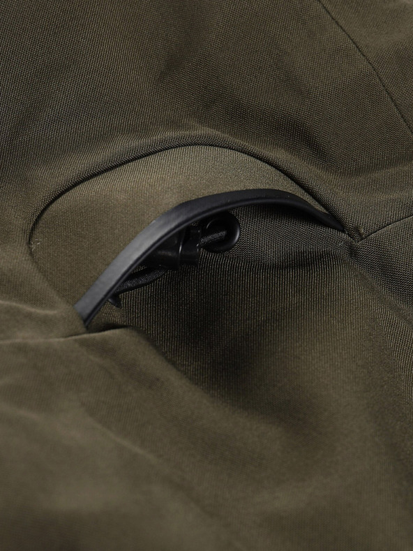 ALPINE PRO Sötétzöld női softshell kabát membránnal Alpine Pro Jerda