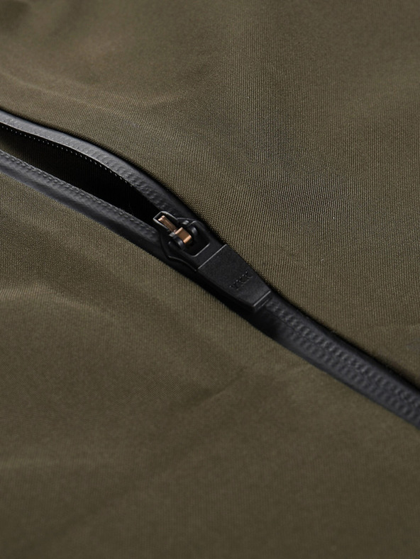 ALPINE PRO Sötétzöld női softshell kabát membránnal Alpine Pro Jerda