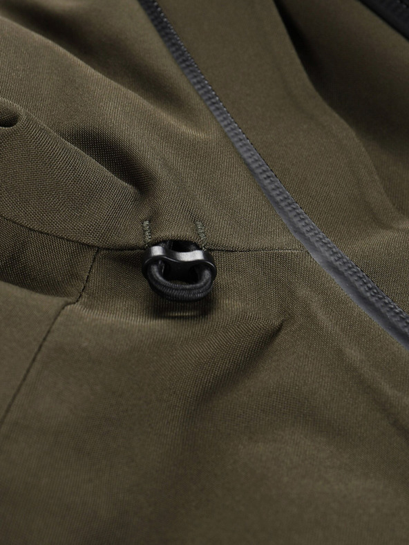 ALPINE PRO Sötétzöld női softshell kabát membránnal Alpine Pro Jerda