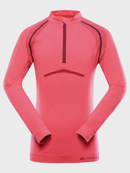 ALPINE PRO Rózsaszín lány funkcionális alsónemű - Alpine Pro Seamo Shirt