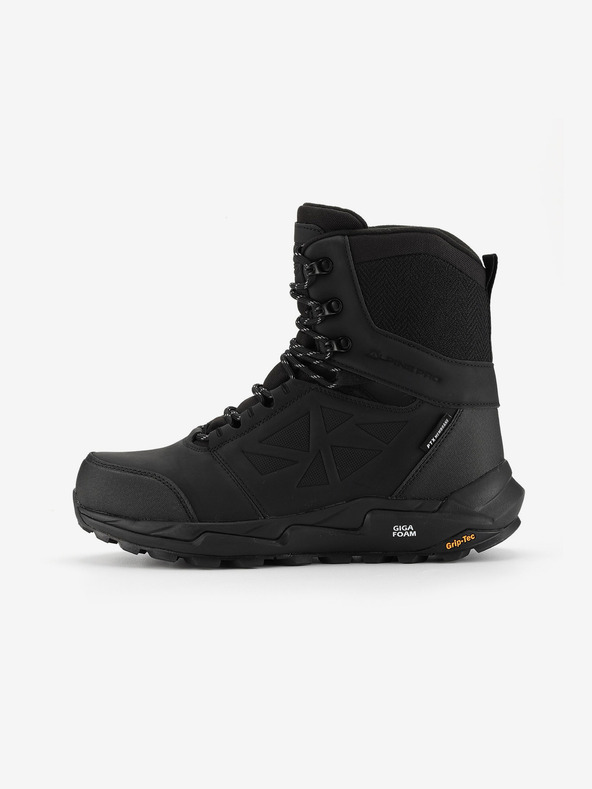 ALPINE PRO Férfi téli csizma giga boom és membránnal ptx ALPINE PRO NERBE fekete
