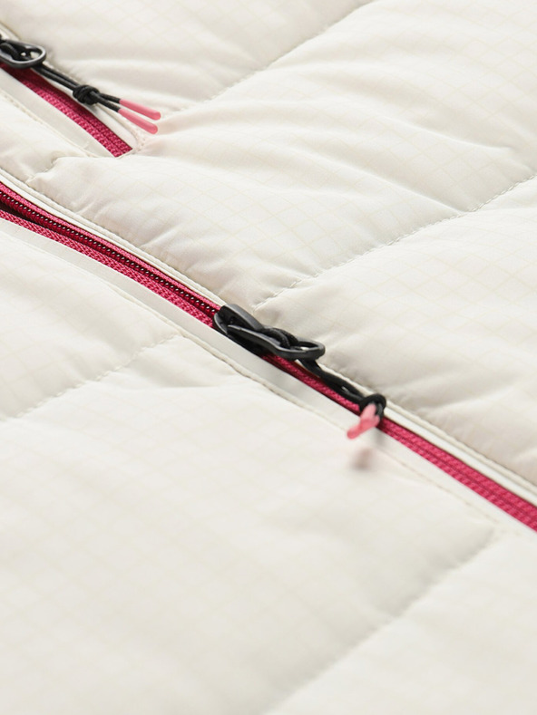 ALPINE PRO Női pehelypaplan sí dzseki ptx membránnal ALPINE PRO FERERA creme