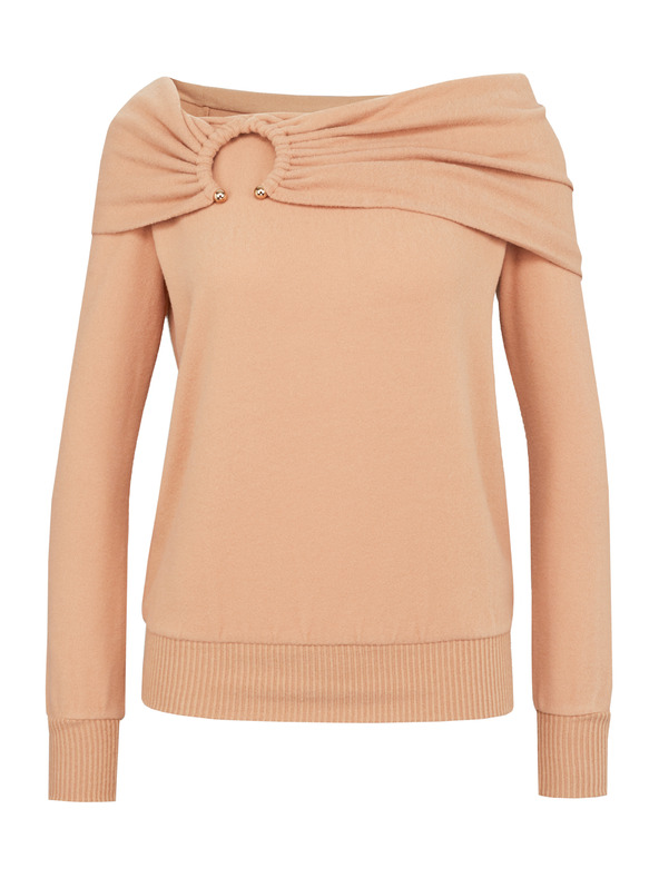 Orsay ORSAY világos barna női hosszú újjú póló