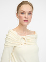 Orsay ORSAY krémszínű női hosszú ujjú póló