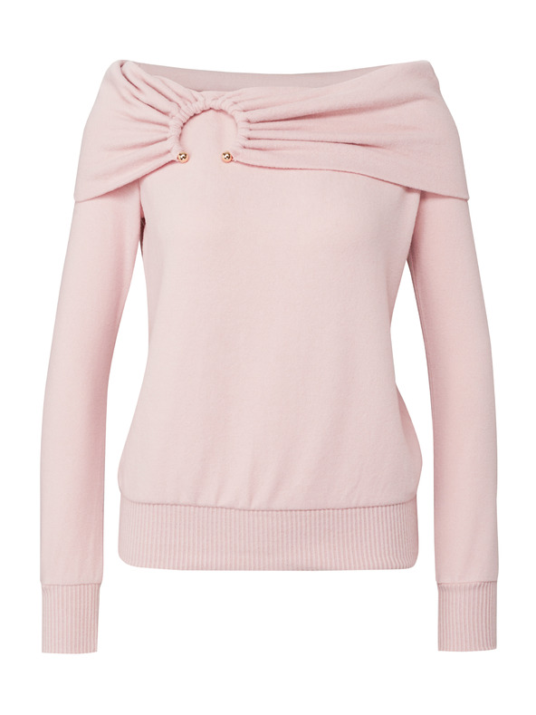 Orsay ORSAY világos rózsaszín női hosszú ujjú póló