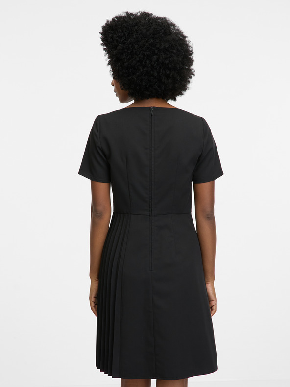 Orsay ORSAY fekete női térdig érő ruha