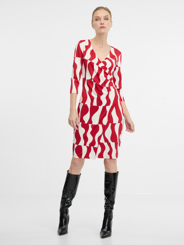 Orsay ORSAY piros női ruha