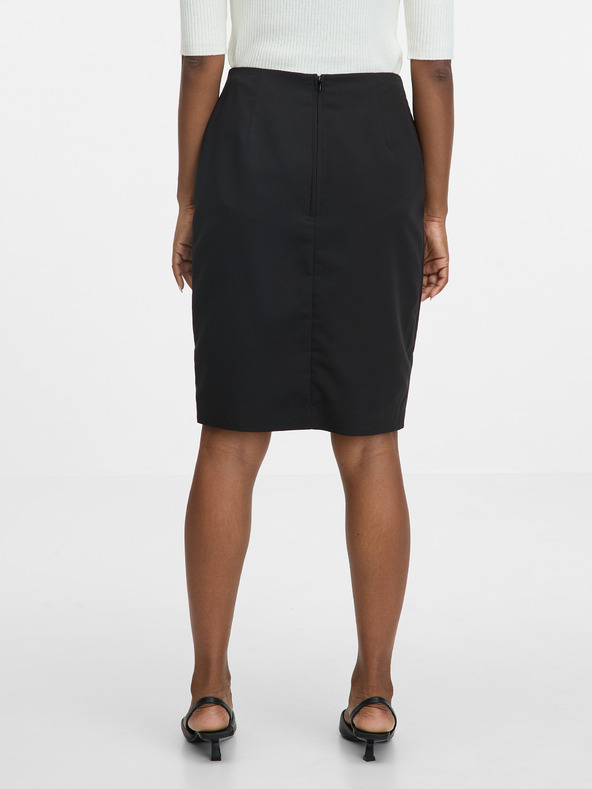 Orsay ORSAY fekete női tokos térdig érő szoknya