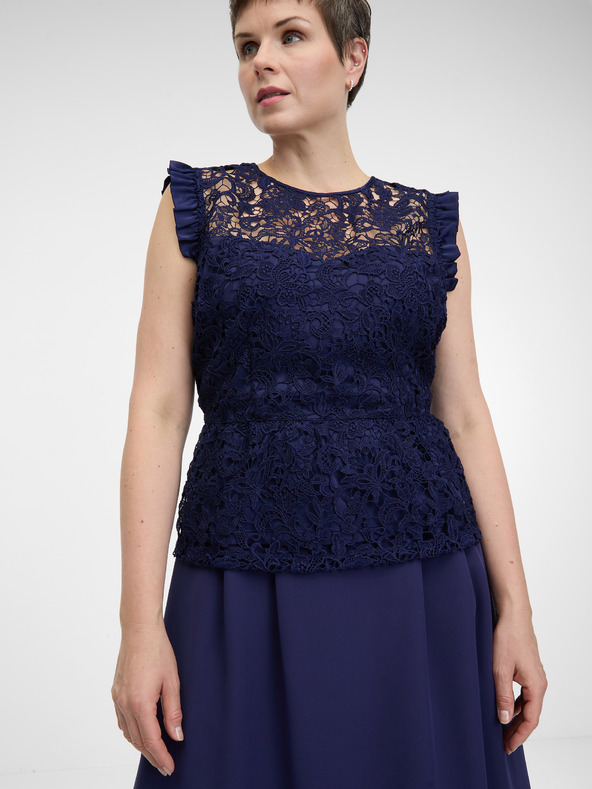 Orsay ORSAY sötét kék női térdig érő szoknya