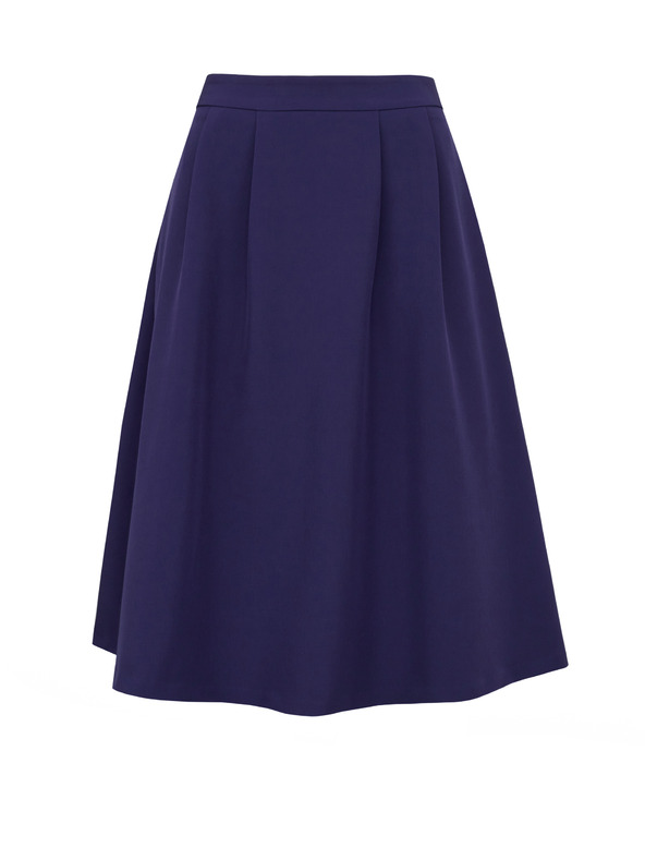 Orsay ORSAY sötét kék női térdig érő szoknya