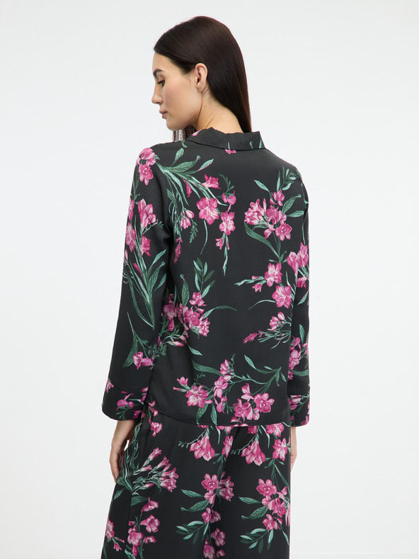 Orsay ORSAY fekete női szatén hálóing