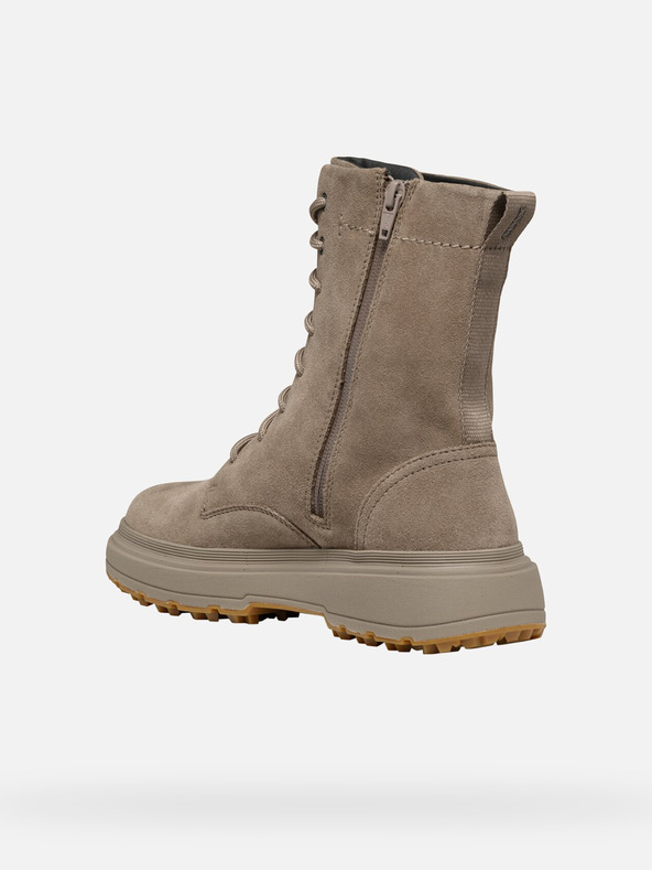 Geox Bézs női Geox Lamidie + Grip bokacsizma Abx