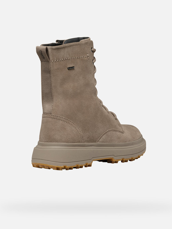 Geox Bézs női Geox Lamidie + Grip bokacsizma Abx