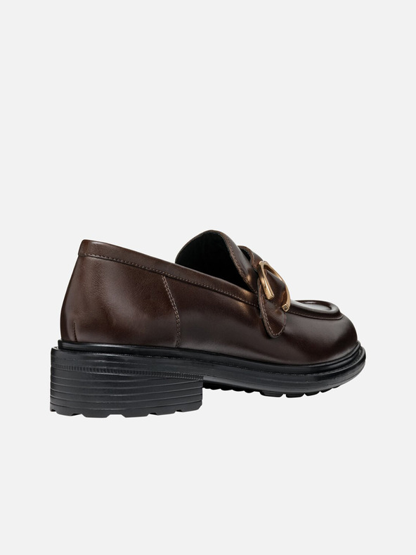 Geox Sötétbarna női Geox Walk pleasure loaferek