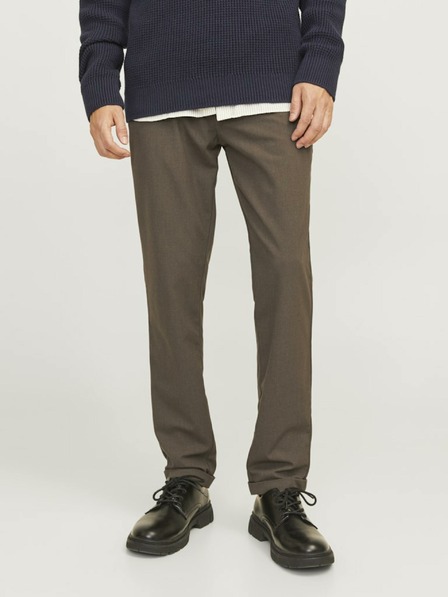 Jack & Jones Sötétbarna férfi Jack & Jones Marco chino nadrág