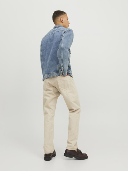 Jack & Jones Bézs férfi egyenes szabású farmernadrág Jack & Jones Chris