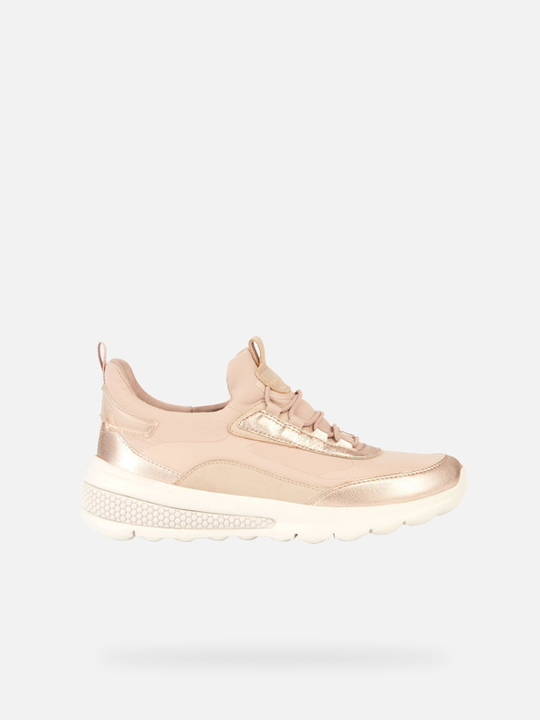 Geox Krémszínű női Geox Spherica Actif cipő női tornacipő