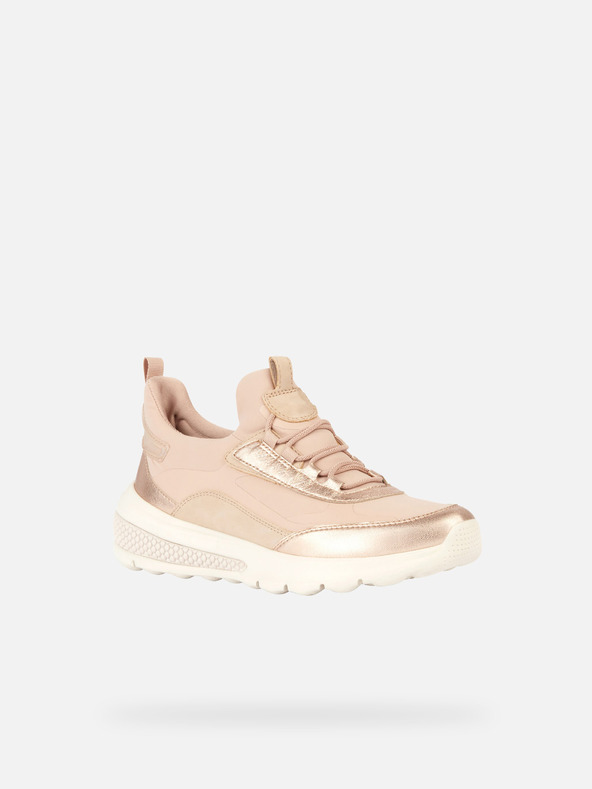 Geox Krémszínű női Geox Spherica Actif cipő női tornacipő