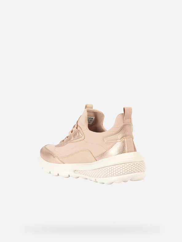 Geox Krémszínű női Geox Spherica Actif cipő női tornacipő