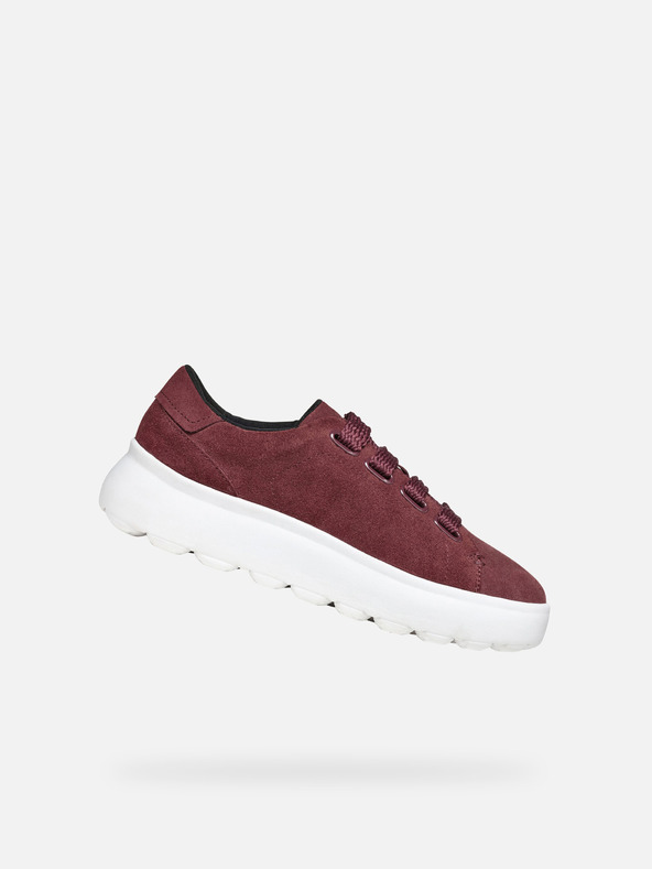 Geox Bordó Geox Spherica EC4.1 női sportcipő