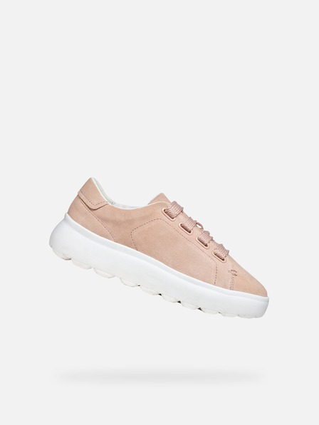 Geox Krém Geox Spherica EC4.1 női tornacipő krémszínű